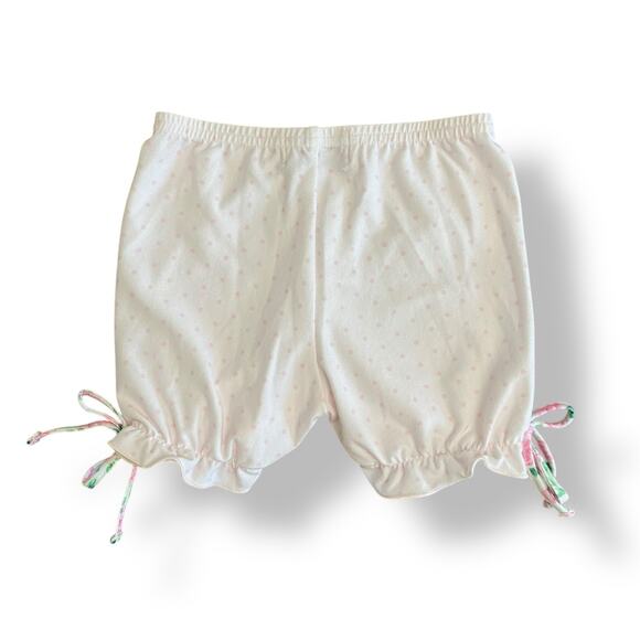 Sweet Honey Polka Dot Ruffled Shorts Toddlers Size 4T
Pink Green Summer - Picture 6 of 9